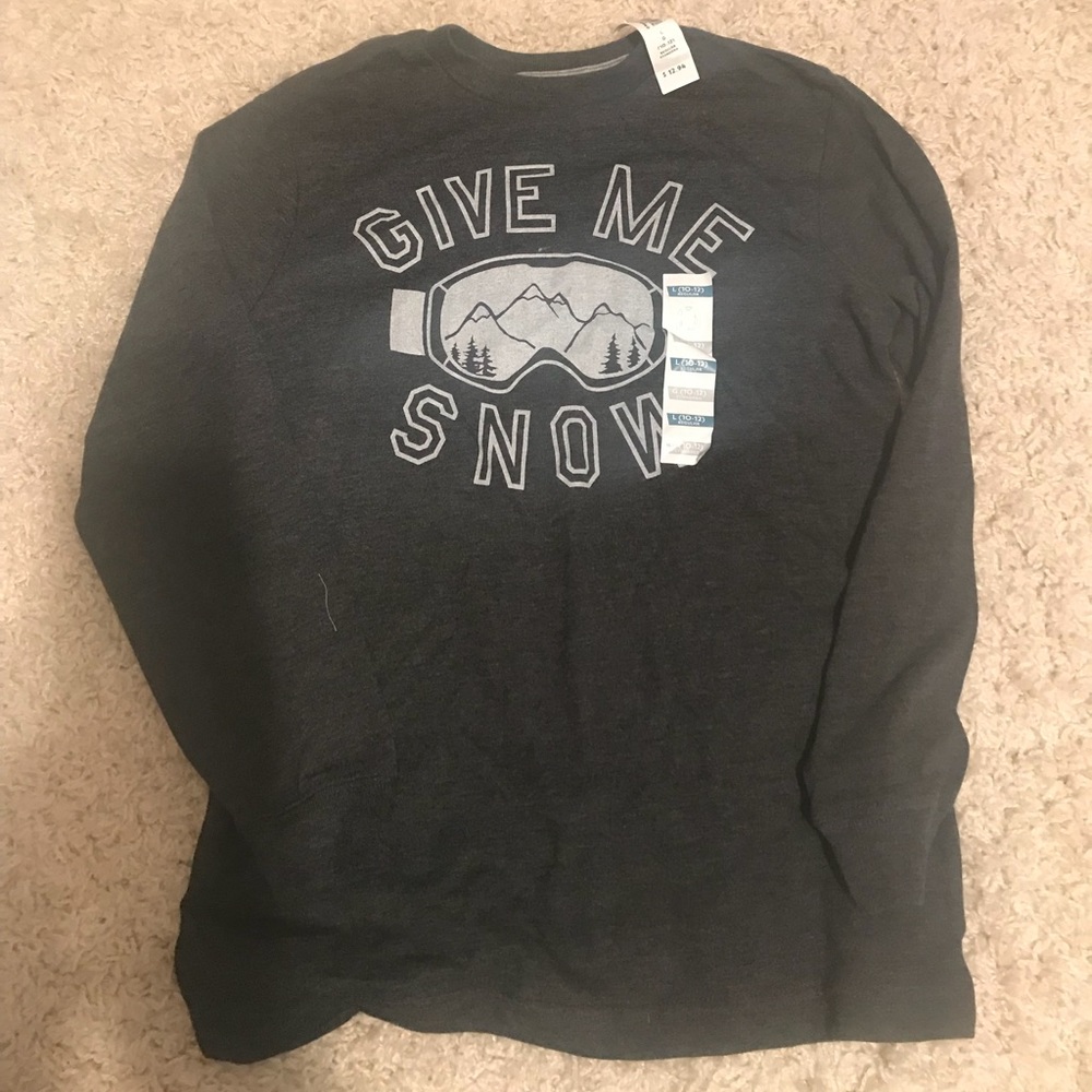 Old Navy Boys Long Sleeve Tee